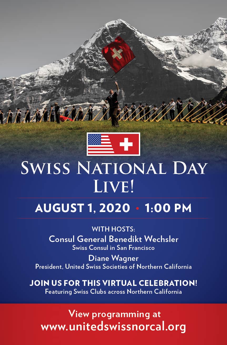 Read more about the article Swiss National Day Celebration Coming to you LIVE on YOUTUBE!!!!!!