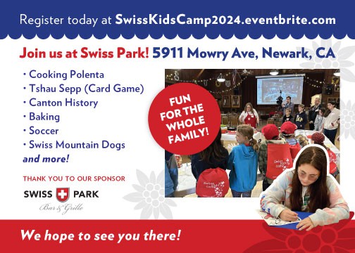 Swiss Kids Camp Postcard for 2024 event