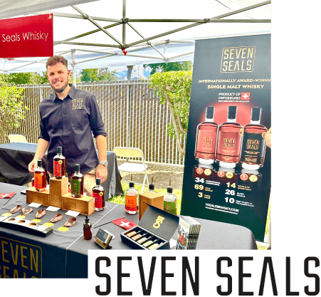 Image of booth for Seven Seals winery